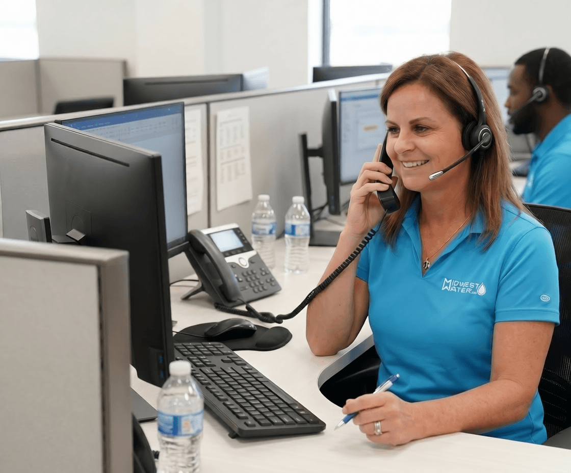 Scheduling a water test